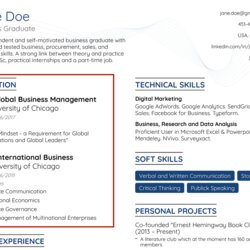 Excellent How To Write Resume With No Experience Examples Education Section On