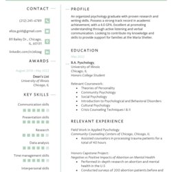 How To Make Resume With No Experience Examples Student Work Example