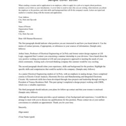 Outstanding Cover Letter In Word And Formats Sample Le