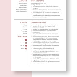 Super Health Care Worker Resume Template Word Apple Pages
