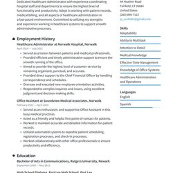 Very Good Resume Examples Writing Tips Resource