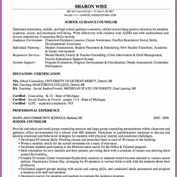 Capital Mental Health Counselor Resume Template Examples Ines