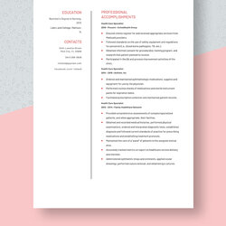 Wizard Health Care Assistant Resume Template Word Apple Pages Specialist