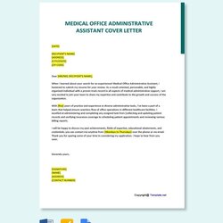 Capital Cover Letter For Administrative Assistant Position Template Word Medical Office