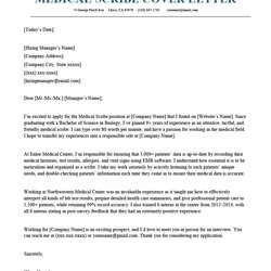 The Highest Quality Medical Scribe Cover Letter Example Tips Resume Genius Resignation Template