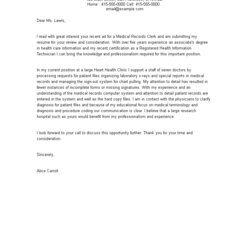 Magnificent Medical Cover Letter How To Create Download