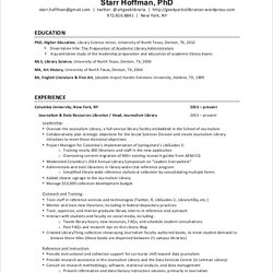 Worthy Librarian Resume Templates Doc Template Academic