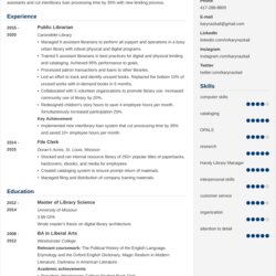 Wonderful Librarian Resume Examples Writing Guide For Objective