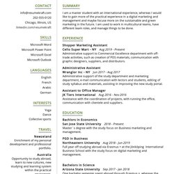 Exceptional Shopper Marketing Assistant Resume Sample Writing Guide