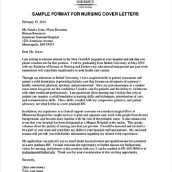 Great Nursing Cover Letter Example Free Word Documents Download Nursery Nurse Sample Interest Letters Resume