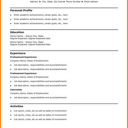 Capital Template Basic Simple Resume Templates Office Word Pertaining To Microsoft Builder Blank Pages Easy