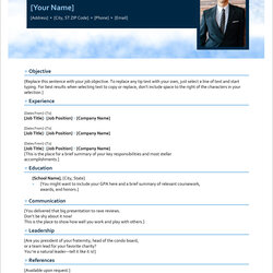 Spiffing Free Modern Resume Templates Minimalist Simple Clean Design Microsoft Office Template Word Format
