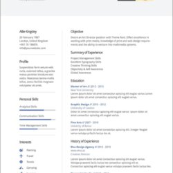 Word Resume Templates With Free Download Stylishly New