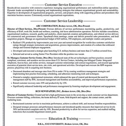 Sterling Customer Service Resume Consists Of Main Points Such As Skills Objective Examples Sample Quotes Job