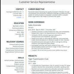 Excellent Resume Objective Examples For Customer Service Entry Level Example
