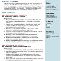 Smashing Licensed Practical Nurse Resume Samples Registered Template Build