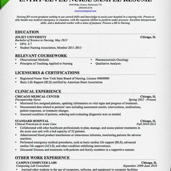Superlative Nursing Resume Sample Writing Guide Genius Nurse Entry Level Samples Objective Example Job Rn