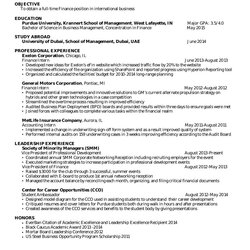 Spiffing Resume Examples