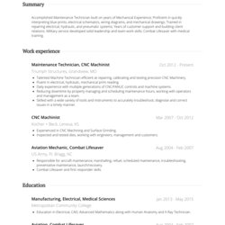 Wizard Machinist Resume Samples And Templates Bradley Stevens