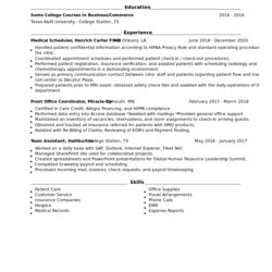 Tremendous How To Become Medical Scheduler Resume Examples