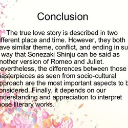 Splendid Romeo And Juliet Essay Conclusion About Love Favour