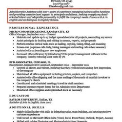 Fantastic Resume Objective Examples For Students And Professionals Administrative Assistant Career Objectives