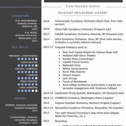 Superior Music Resume For College Applications Luxury Sample