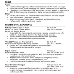 Superlative Music Producer Resume Template That You Should Know