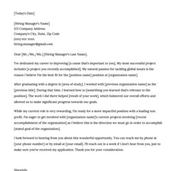 Spiffing Nonprofit Cover Letter Template Non Profit Clean Green