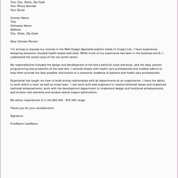 Very Good Non Profit Cover Letter Example Sample