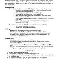 Smashing Format In Making Term Paper How To Write Abstract Template