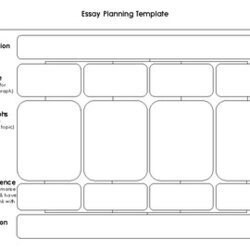 Exceptional Essay Planning Template By Anderson Morse Original