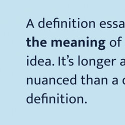 Terrific Essay Definition Meaning