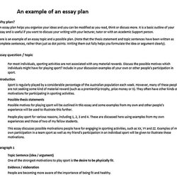 Excellent Essay Proposal Outline Template Free Room Surf Templates Plan Sample