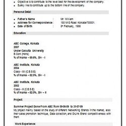 Very Good Sample Resume Objectives How To Compose The Best Get Employer Com