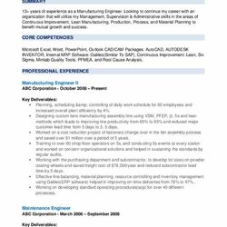 Super Manufacturing Engineer Resume Samples Security Analyst Ii Sample Template Build