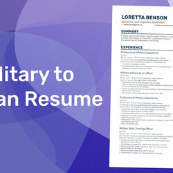 Super How To Write Military Civilian Resume