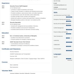 The Highest Standard Military To Civilian Resume Template And Writing Tips Example Sample Templates