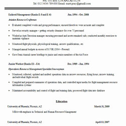Spiffing Military Civilian Resume Builder Letter Example Template Army Sample Free For