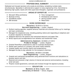 Exceptional Resume Summary Career Change Examples Good Perfect