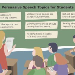 Exceptional Persuasive Speech Topics For Students List Topic Good Debate School Essay High Teacher Writing