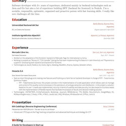 Superb Latex Resume Templates And For Colo Resumes