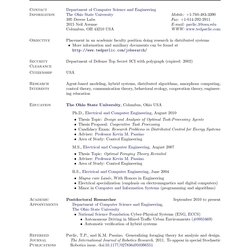 Exceptional Latex Template For This Type Of Resume Tex Stack Exchange Computer Science Templates Overleaf