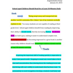 Capital Argumentative Essay Example Children School Should