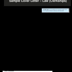 Superior Law Student Application Cover Letter Templates At Clerkship