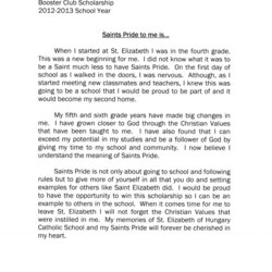 Admirable National Junior Honor Society Essay Example Cover In