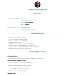 Communications Coordinator Resume Samples And Templates Marketing