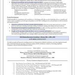 Admirable Management Consultant Resume Example Modern Consulting Page