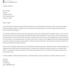 Cover Letter For Volunteer Organization Example Template Iconic