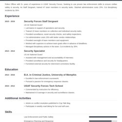 Fine Military To Civilian Resume Template And Writing Tips Example Leadership Influx